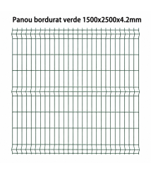 Panou bordurat verde 1500 x 2500 x 4.2 mm Panou bordurat verde 1500 x 2500 x 4.2 mm